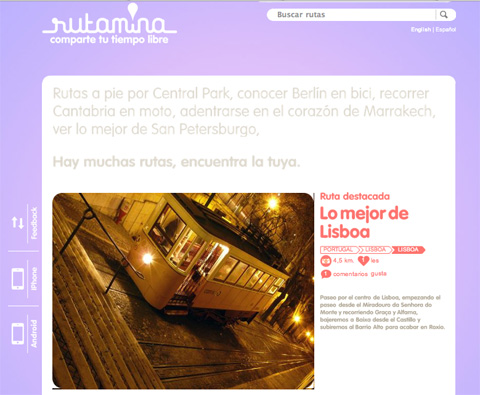 Rutamina, encuentra la ruta que estabas buscando