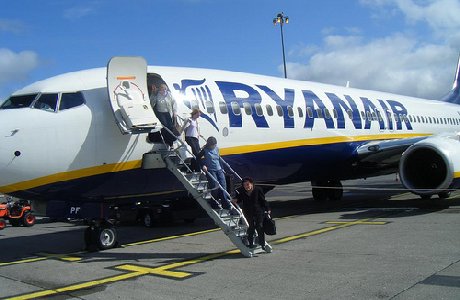 Nueva ruta de Ryanair desde Sevilla a East Midlands