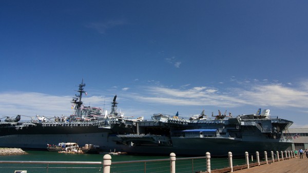 imagen de portaaviones