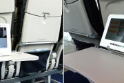 9022Las bandejas en los aviones se adaptan a las tabletas
