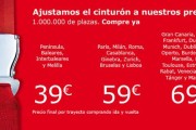 10806Oferta de Iberia: un millón de billetes desde 39 euros